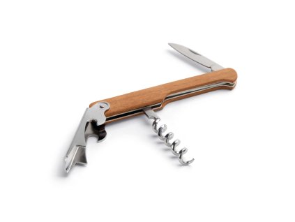 Opvouwbare bamboe kurkentrekker