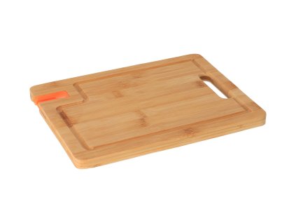 Bamboe snijplank met messenslijper – 28 x 21 cm