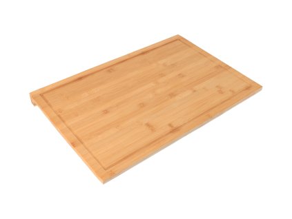 Bamboe snijplank met groef