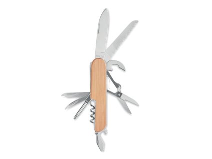 Multifunctioneel bamboe mes