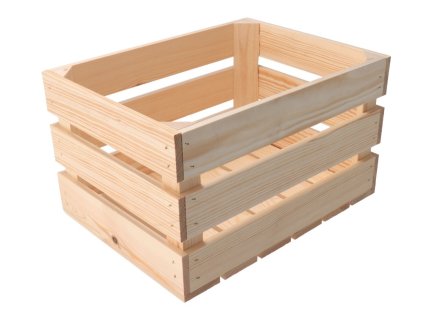 Houten kist 40 x 30 x 23 cm – zonder handvat