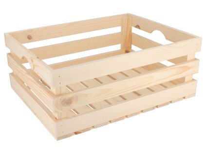 Houten kist 50 x 39 x 20 cm (geschikt voor fruit)