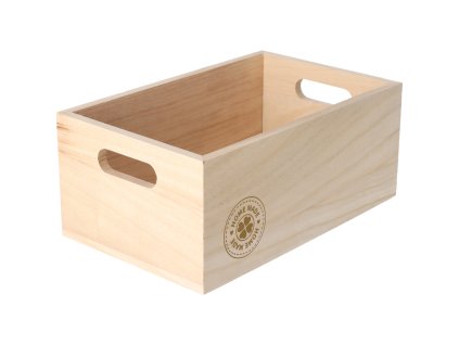 Home made houten kist 26 x 16 x 11 cm