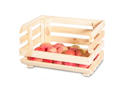 Houten kist voor fruit en groenten