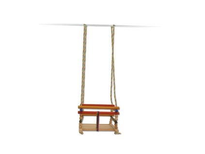 Houten kinderschommel