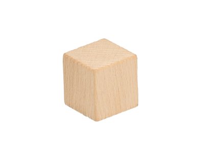 Houten blok 2,5 x 2,5 cm