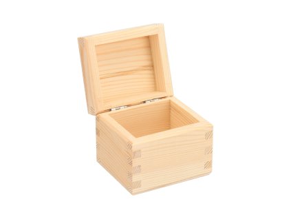 Houten theedoos (1 vak)