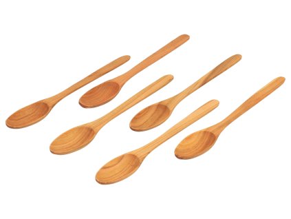 Houten lepel 21cm – 6 stuks