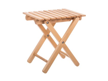 Opvouwbare houten kruk