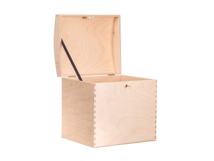 Houten kist XV met sleutel