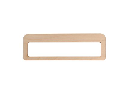 Houten tashengsels – rechthoek