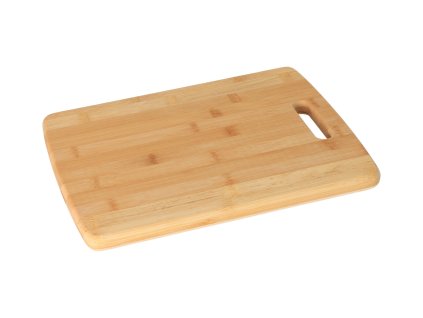 Bamboe snijplank met handvat – 33 x 25 cm