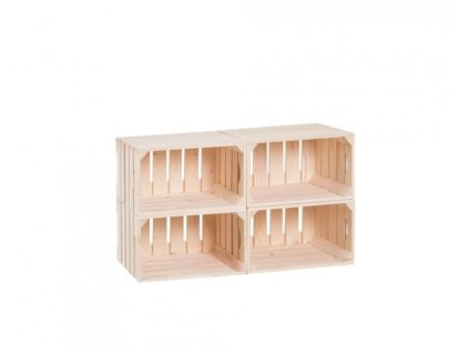 Houten schoenenkast van kisten 44 x 80 x 30 cm