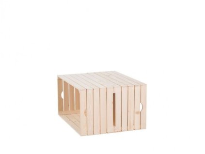 Houten salontafel van kisten 39 x 60 x 60 cm