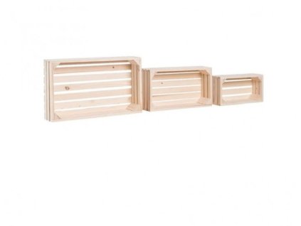 Houten wandkist spar II