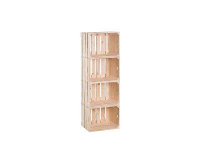 Houten kast van kisten 120 x 40 x 30 cm