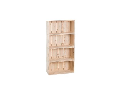 Houten kast van kisten 120 x 60 x 30 cm