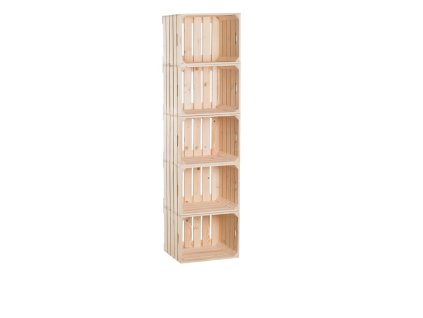 Houten kast van kisten 150 x 40 x 30 cm