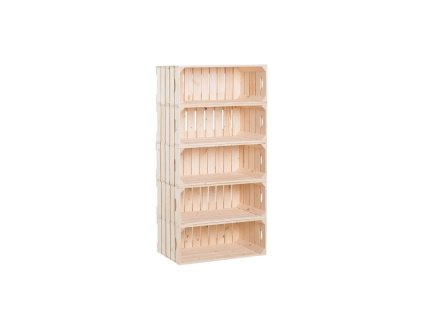 Houten kast van kisten 150 x 60 x 30 cm