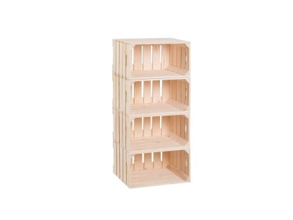Houten kast van kisten 88 x 40 x 30 cm