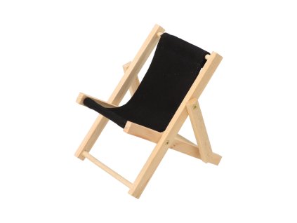 Houten ligstoel voor mobiele telefoon