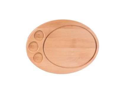 Houten serveerplank voor steak