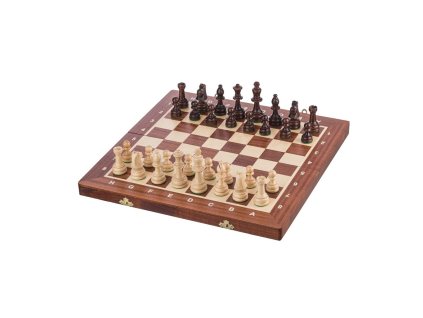 Houten schaakspel 41 x 41 cm