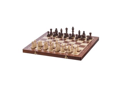 Houten schaakspel 52 x 52 cm