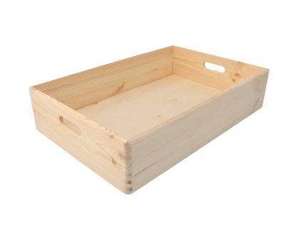Houten kist 60 x 40 x 14 cm
