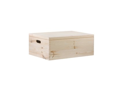 Houten doos met deksel 60 x 40 x 23 cm