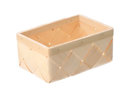 Houten doos van fineer