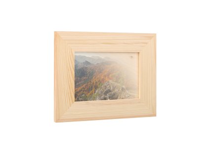 Houten fotolijst voor aan de muur 22 x 17 cm