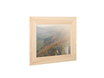 Houten fotolijst voor aan de muur 31 x 25 cm