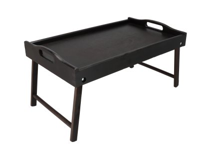 Houten ontbijttray 50 x 30 cm donker