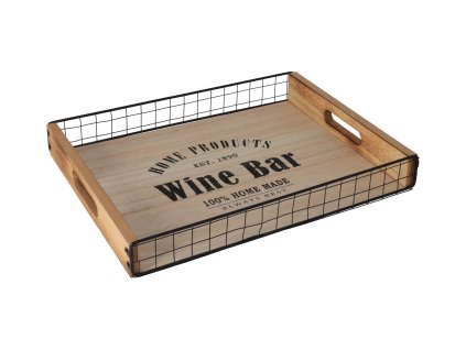 Houten dienblad Wine Bar - groot