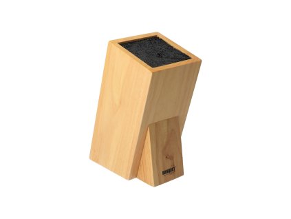 Houten standaard voor keramische messen