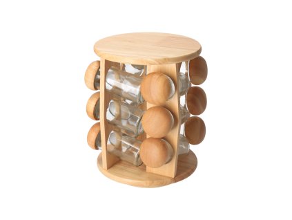 Houten kruidenrek 12 stuks