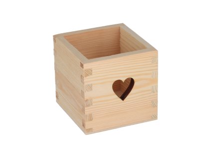 Houten standaard met hart II