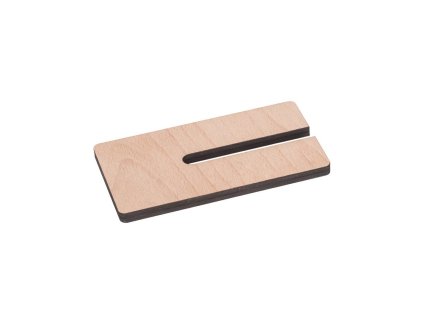 Houten standaard voor mobiele telefoon