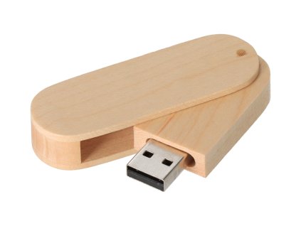 Houten USB-stick naturel 16 GB
