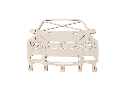 Houten sleutelrek - auto