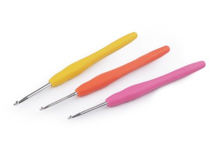 Háček na háčkování se silikonovou rukojetí (Kies een variant 2 mm)