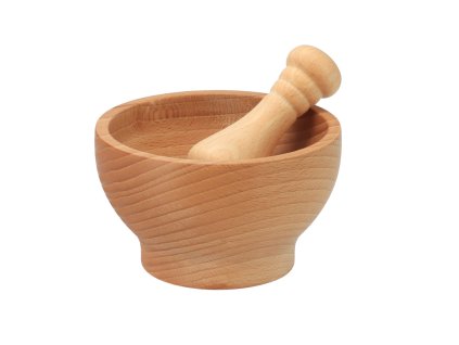Houten vijzel