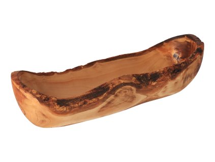 Olijfhouten broodschaal 30 cm