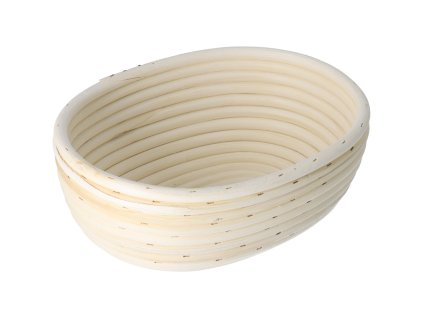 Rotan rijsmandje ovaal 24x18,5x9 cm