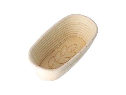 Rotan rijsmandje ovaal 26x13x9 cm - oor