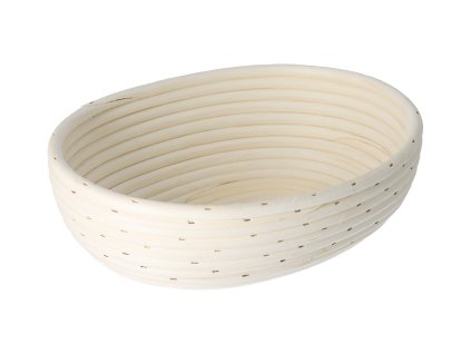Rotan rijsmandje ovaal 28x22x9 cm