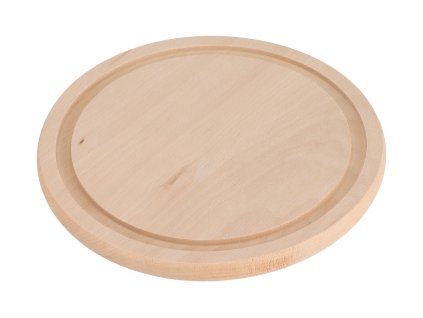 Ronde snijplank 22 cm met groef