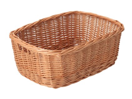 Rieten lade naturel 32x24x14 cm