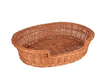 Rieten hondenmand - medium